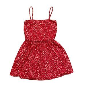 Susana Monaco Red Geometric Printed Mini Dress size XSmall